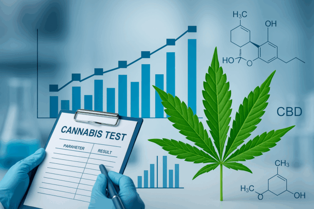 ChatGPT Image Aug 24, 2025, 12_03_26 AM Cannabis testing with graph and leaf.
