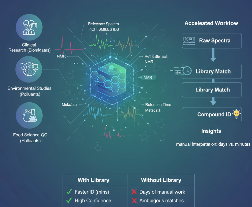 What is a metabolite library and what it contains