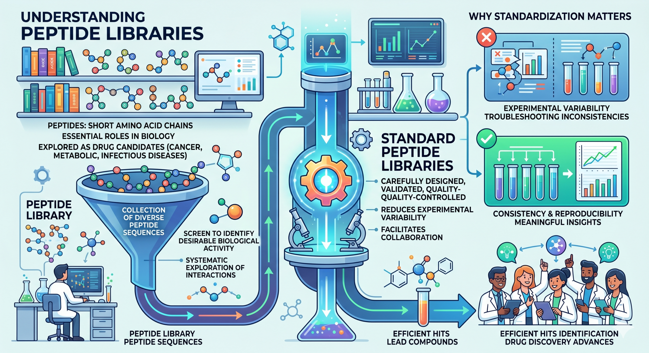 Understanding Peptide Libraries
