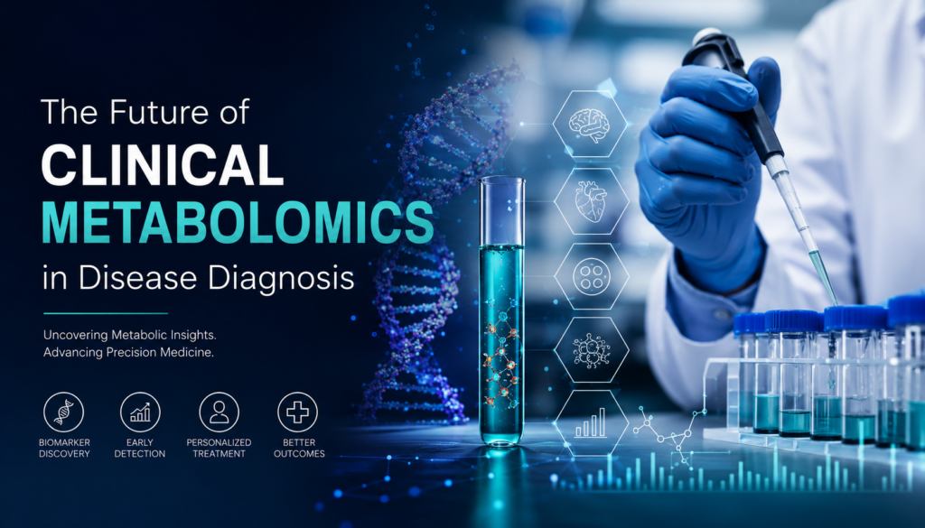 Clinical metabolomics laboratory for advanced disease diagnosis and precision medicine research.