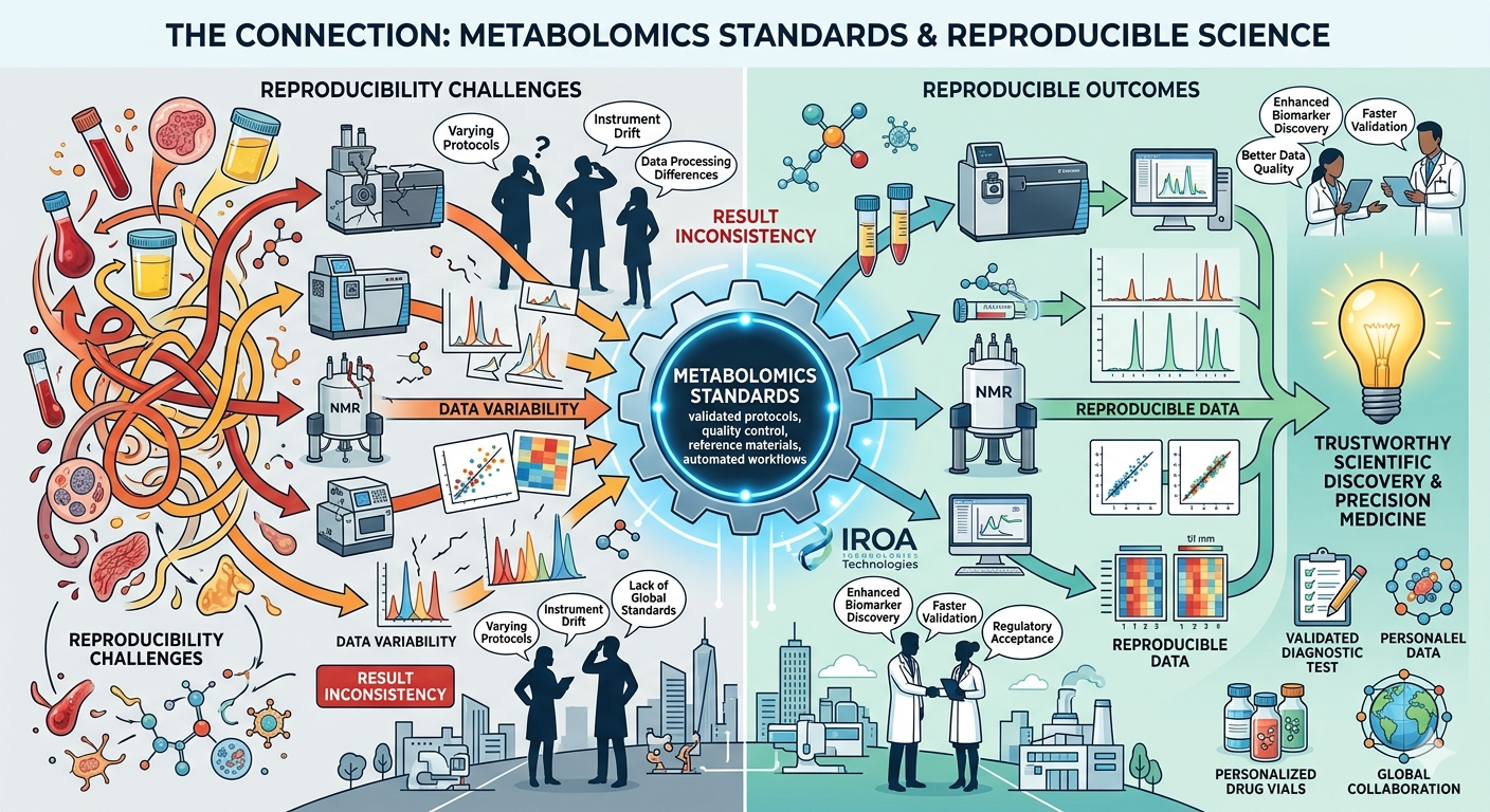 he Connection Between Metabolomics Standards and Reproducible Science